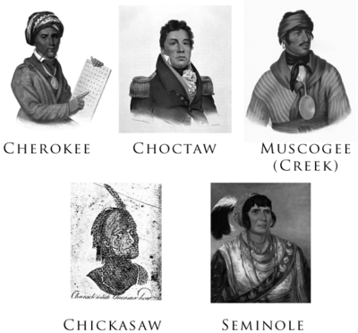 Archivo:Five-Civilized-Tribes-Portraits