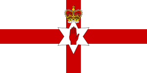 Archivo:Flag of Northern Ireland
