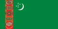 Flag of Turkmenistan (1997-2001)