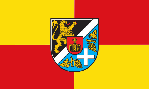 Flagge Landkreis Südliche Weinstraße
