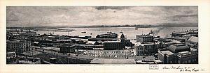 Archivo:General view of harbor at San Juan, Porto Rico looking South