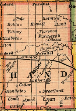Hand County, South Dakota (1892).png