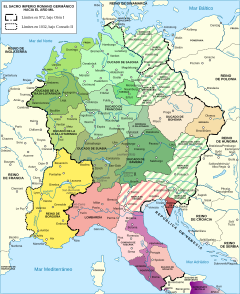 Archivo:Holy Roman Empire 1000 map-es