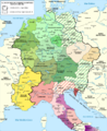 Holy Roman Empire 1000 map-es