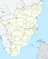 India Tamil Nadu location map
