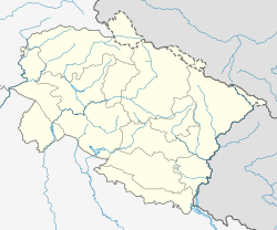 Banbasa ubicada en Uttarakhand
