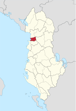 Kurbin in Albania.svg