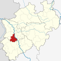 Locator map NE in North Rhine-Westphalia.svg