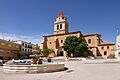 Mahora, Iglesia de La Asunción, fachada principal