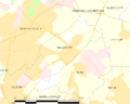 Map commune FR insee code 62400