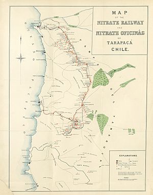 Archivo:Mapa Oficinas Salitreras del norte de Chile (1890)