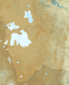 Mapa físico de localización Potosí