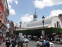 Archivo:Mercado Hidalgo, Guanajuato Capital, Guanajuato - Avenida Benito Juárez