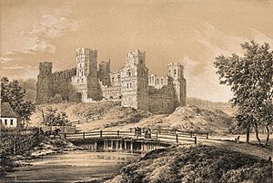Archivo:Mirski zamak. Мірскі замак (N. Orda, 1877)