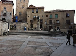 Archivo:Plaza de Medina del Campo (Segovia)