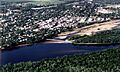 Portage Wisconsin aerial view