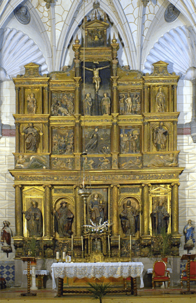 Retablo mayor (Iglesia Santa María Magdalena, Matapozuelos)