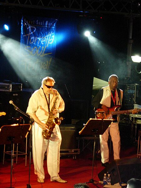 Ronnie Cuber and Chuck Rainey
