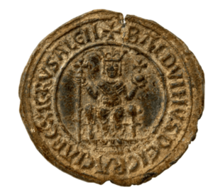 Archivo:Seal of Baldwin IV