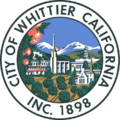 Seal of Whittier, California