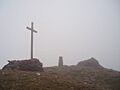 Summit of Mount Brandon in the cloud - geograph.org.uk - 219270