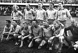 Archivo:Swedish squad at the 1958 FIFA World Cup