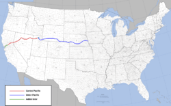 Archivo:Transcontinental railroad route