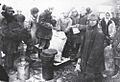 1933. Выдача продуктов колхозникам на трудодни, с.Удачное Донецкой области