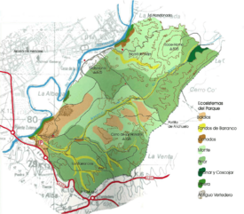 Alcalá de Henares (RPS 07-03-2020) Parque de los Cerros, mapa.png