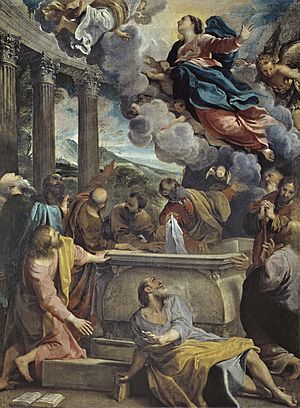 Archivo:Annibale Carracci Assumption of the Virgin