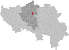Beyne-Heusay Liège Belgium Map.svg