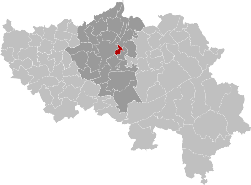 Beyne-Heusay Liège Belgium Map