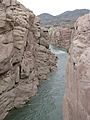 Cañón Río Jáchal, San Juan, Argentina