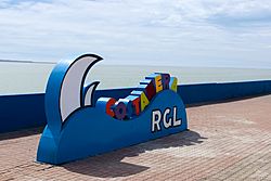 Archivo:Cartel de la costanera de Río Gallego