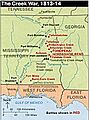 Creek war 1813-14