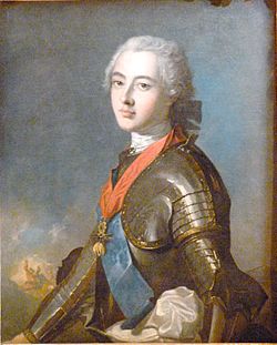 Archivo:Duc de Penthièvre à la bataille de Fontenoy