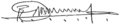 Emmerson Mnangagwa signature