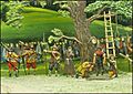 Frankenburger Würfelspiel Zinnfigurendiorama