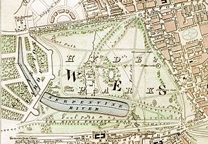 Archivo:Hyde Park London from 1833 Schmollinger map