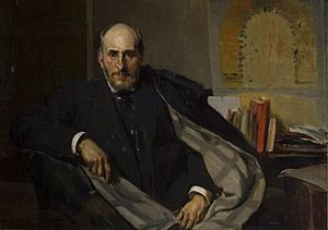 Archivo:Joaquín Sorolla. Santiago Ramón y Cajal 1906