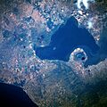 Lake Managua from space