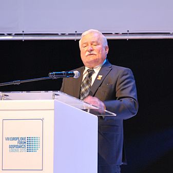 Lech Wałęsa, Łódź VIII European Economic Forum, October 2015 01