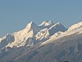 Los cuatro picos del nevado Huandoy