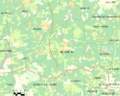 Map commune FR insee code 33042