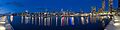 Melbourne Docklands - Yarras Edge - marina panorama