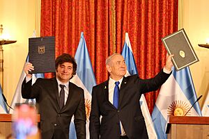 Archivo:Mileiprimerministroisrael