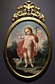 Niño Dios (s. XVIII), óleo sobre lienzo de Manuel de Samaniego