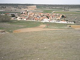 Vista de Carpio-Bernardo desde el Cerro de La Traición