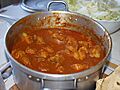 Panela de balchão de porco