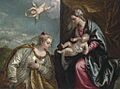 Paolo Veronese - Allegory of the City of Venice adoring the Madonna and Child